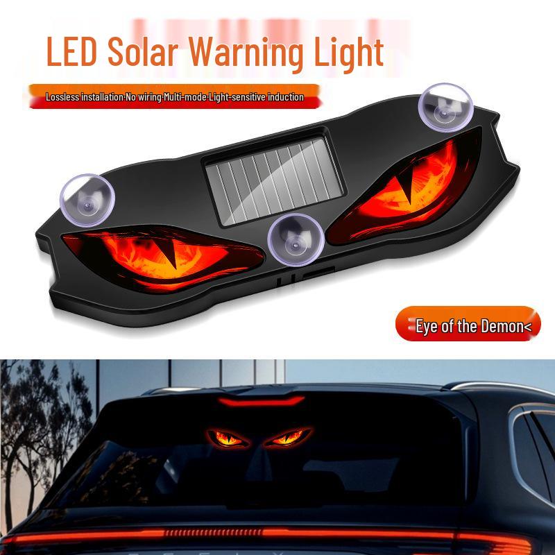 Dynamic Demon Eye LED Car and Truck Warning Light with Suction Cup