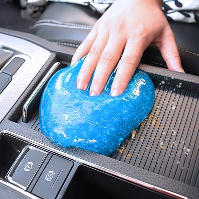 Autoreiniger-Gelschleim für Reinigungsmaschinen, Autoentlüftung, magischer Staubentferner, Kleber, Computertastatur, Schmutzreiniger, Autowaschinnenraum