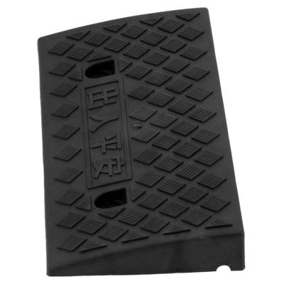 Rampes de trottoir en plastique épaisseur 5 cm Rampes de seuil portables pour voiture Véhicule Allée Quais de chargement Accessoires Noir