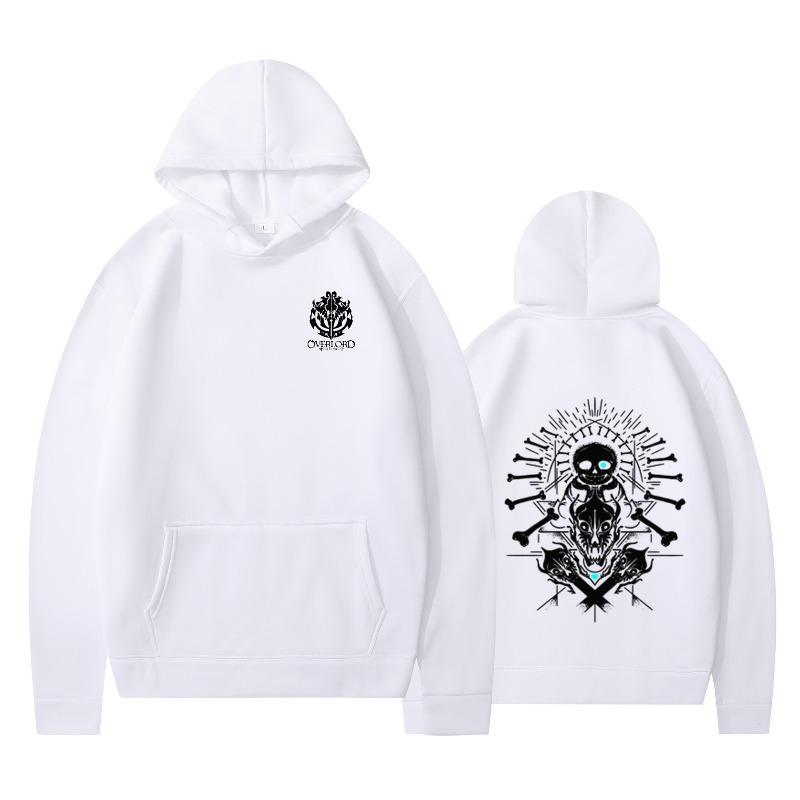 Autumn Winter Ainz Ooal Gown Hoodies Men Fashion Long Sleeve Sweatshirts Women Casual Harajuku Streetwear Sudaderas