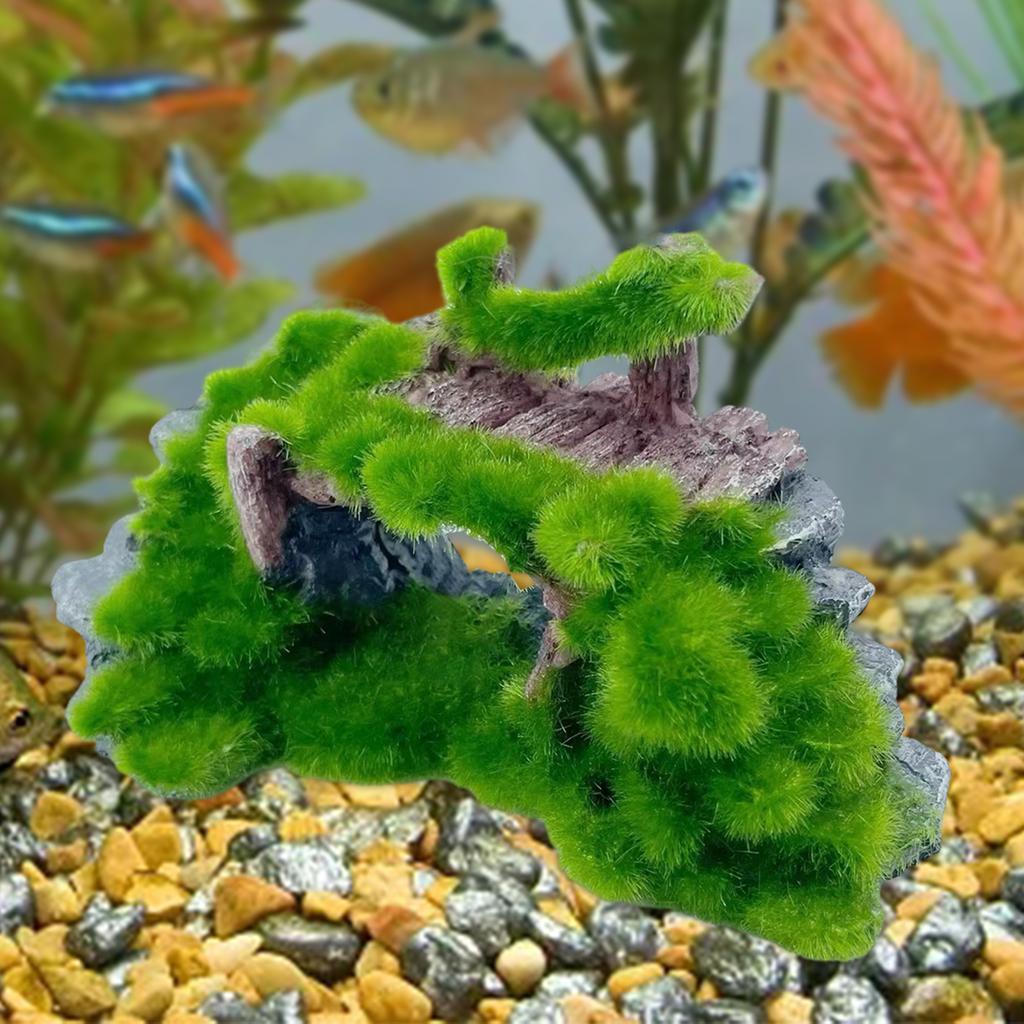 Fish Tank Decoration Rock Cave Fish Tank Landscape Ornament for Aquarium Decor Bridge Ornaments Betta Hide