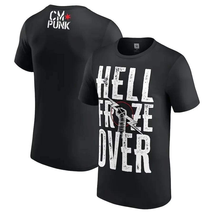 3D Sports Quick-dry Breathable Men T-shirt Roman Reines Street Corner Wrestler