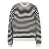 Urban Classics Womens/Ladies Striped Crew Neck Oversized Sweatshirt