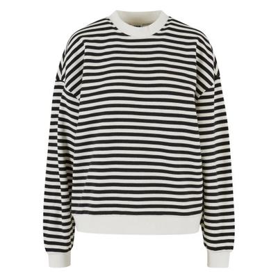 Urban Classics Damska/Damska Bluza z Paskami i Okrągłym Dekoltem Oversize