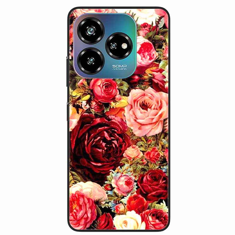 For ZTE Blade V60 Design 4G Case Soft TPU Silicone Back Cover for ZTE Blade V60 Vita / Nubia V60 Design Phone Cases Black Shells