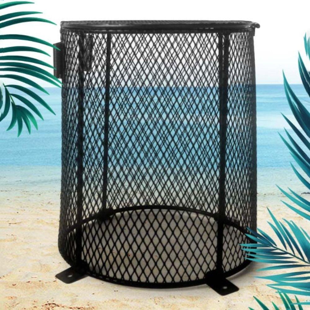 Metal Mesh Heating Bulb Lamp Enclosure Round and Square Shape Reptiles Heat Lamp Guard  Reptiles
