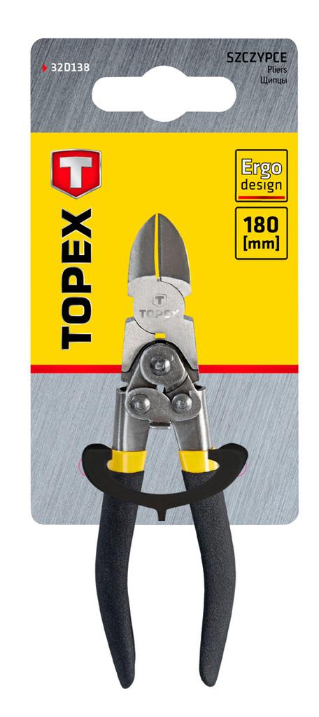 180 mm articulated side cutters