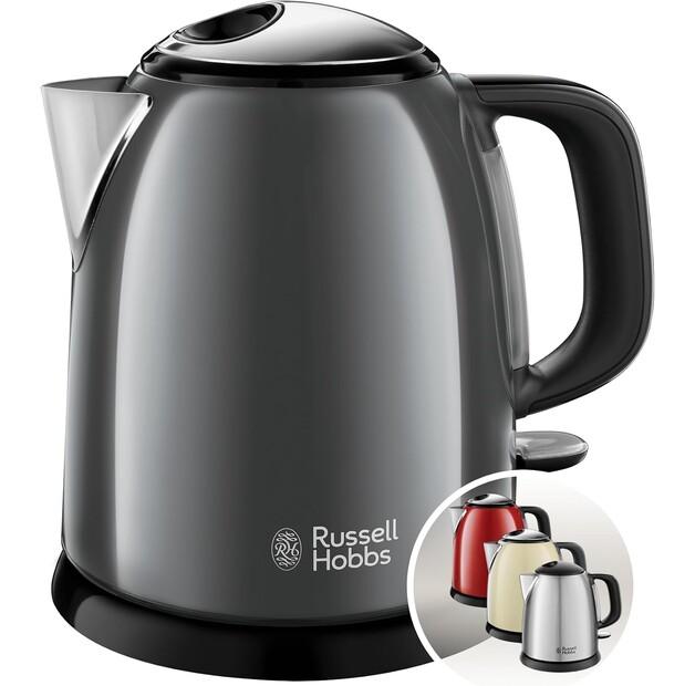 Чайник Russell Hobbs Colours Plus Mini storm grey (24993-70)