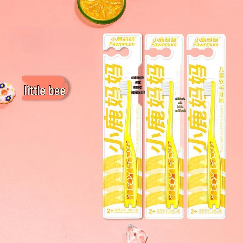 

Xiaolu Mama Children s Soft Toothbrush 3-Pack