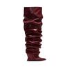 Women's Wedge Heel 7.5 Cm High Heels Knee Length Cool Boots Slant Heel Fashion Show Large Size Spring/Summer Women's Boots