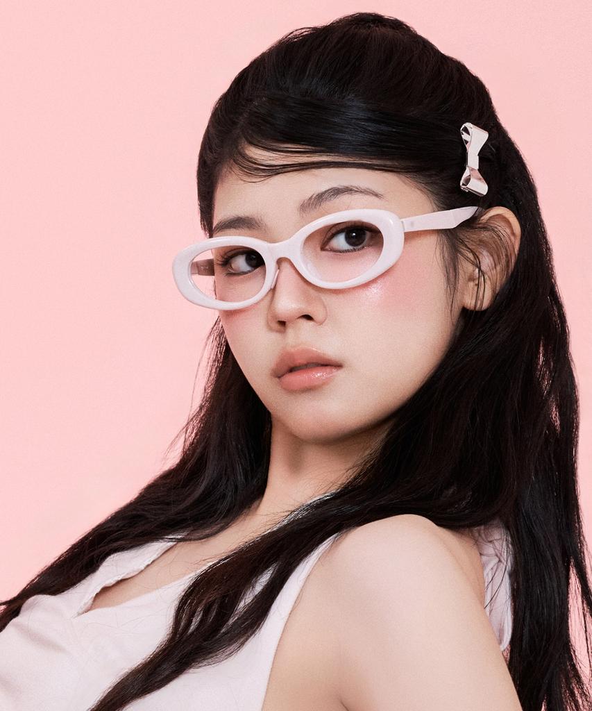 Likkeullou Rc Nirnir Folder Blue Light Glasses Pink