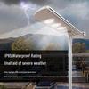 Self-Cleaning Solar Street Light