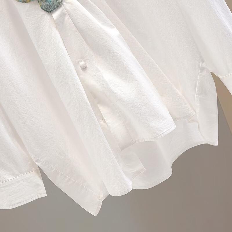 Damen Langarmshirt mit Cartoon-Print, locker