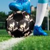 Soccer Ball Colorful Machine Stitched PVC Size 5 Team Training Competition Ready Durable High-Bounce Cool Sports Gift