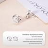 Irregular Pearl Stud Earrings for Women - 925 Sterling Silver Valentine's Day Gift