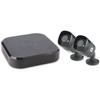 Yale SV-4C-2ABFX Système De Vidéosurveillance Connecté 4 Canaux 2 Caméras HD 1080P H.264+ Pour Extérieur (IP67), Vision Nocturne, Di
