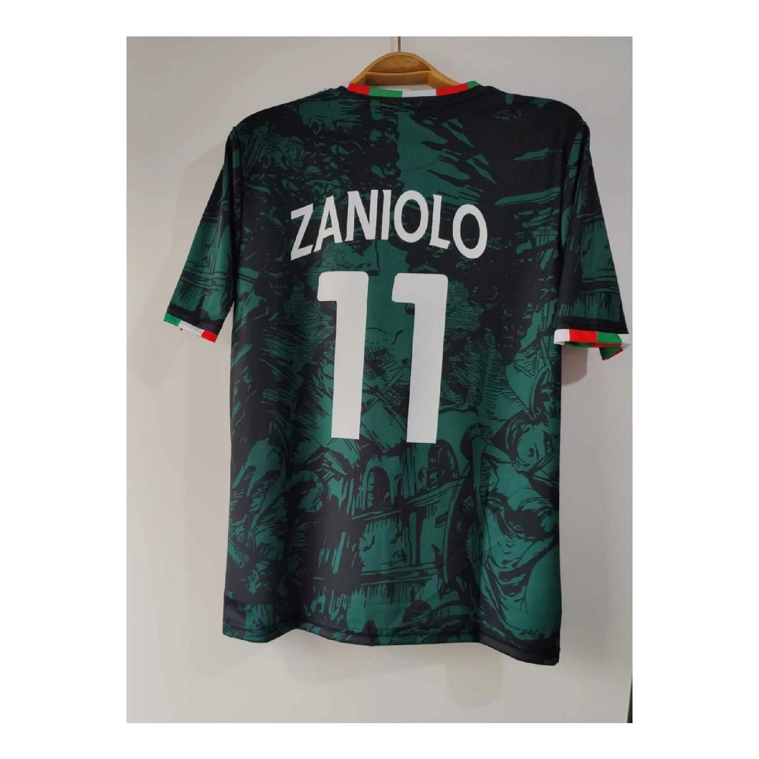 

Италия 2023/24 Новый сезон Nicolo Zaniolo Special Concept Джерси Зеленый