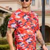 Camouflage Print Men's Tshirt Casual Comfortable Streetwear 3D Summer Outdoor Short Sleeve Crew Neck Sports Top Training T-shirt
