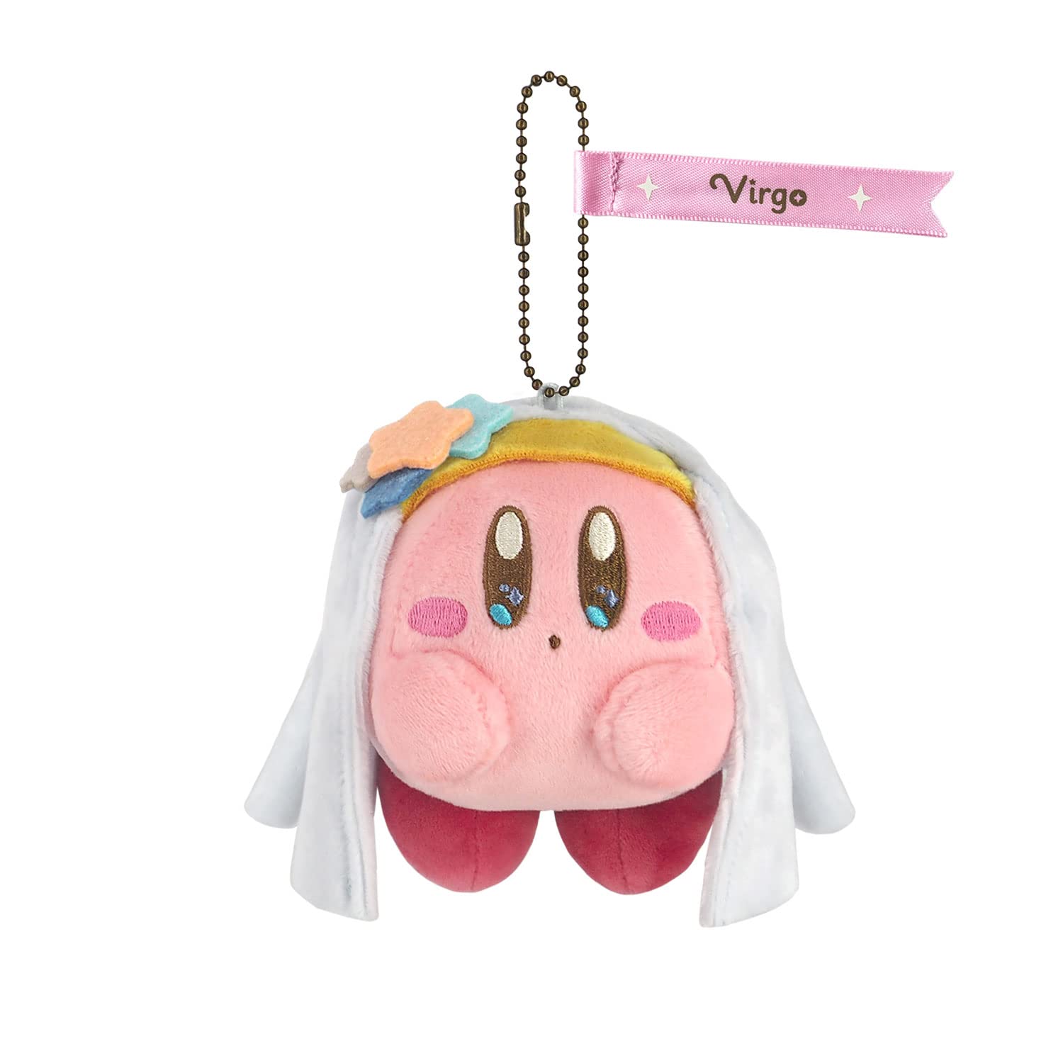 

Sanei Boeki Kirby Horoscope Collection Virgo Mascot, W9 x D9 x H11cm, Plush Toy, EA-HC06