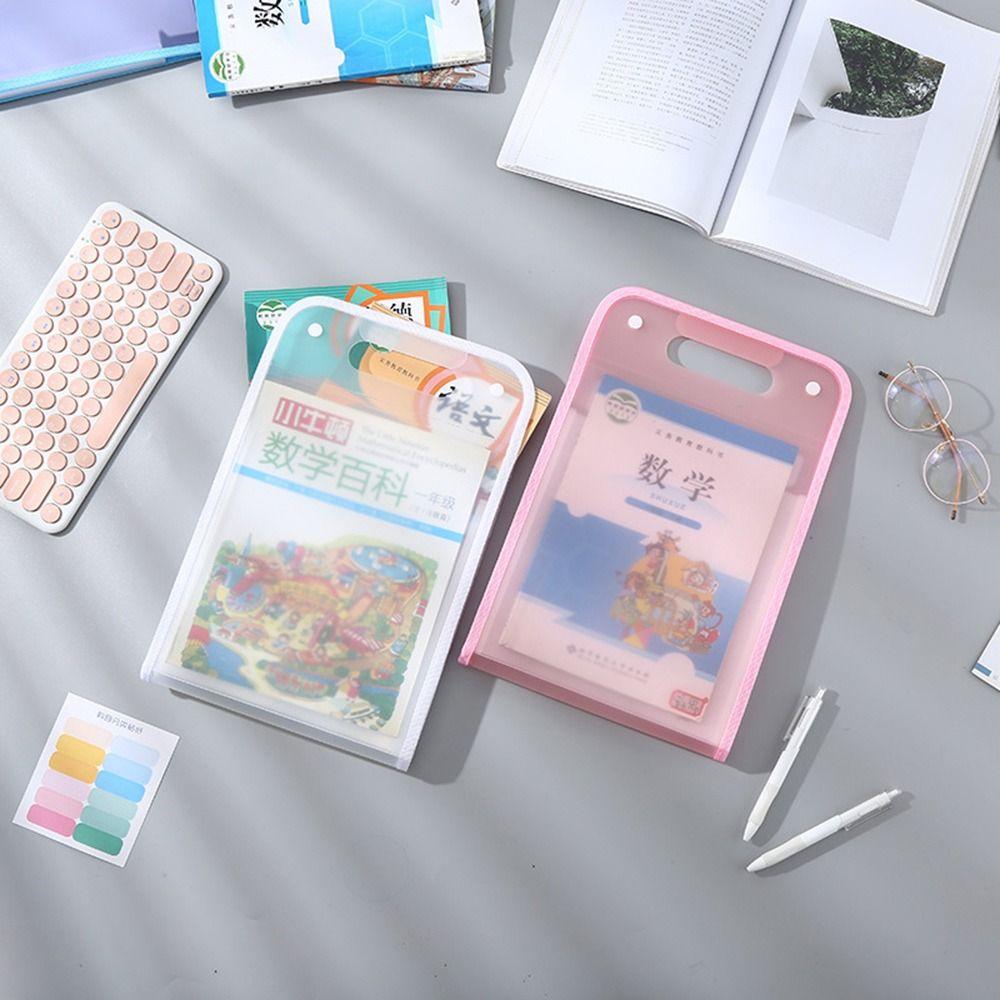 Vertical Accordion Zipper Bag 13 Pockets Waterproof Test Paper Storage Bag Large Capacity Classified Storage Document Pouch