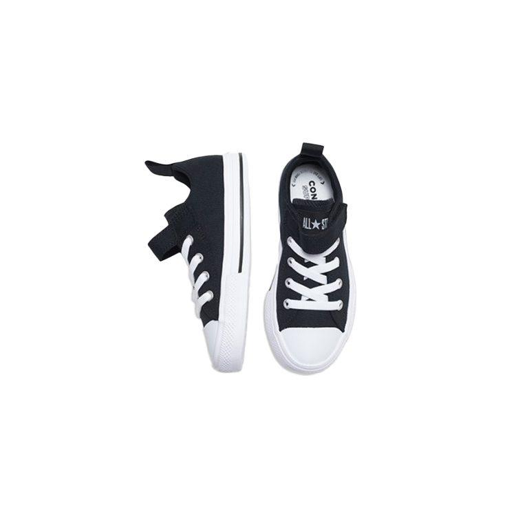 Converse Chuck Taylor All Star Canvas Comfortable Low top Kids Canvas Shoes Black Children Aged 3 7 Years Old 671187C