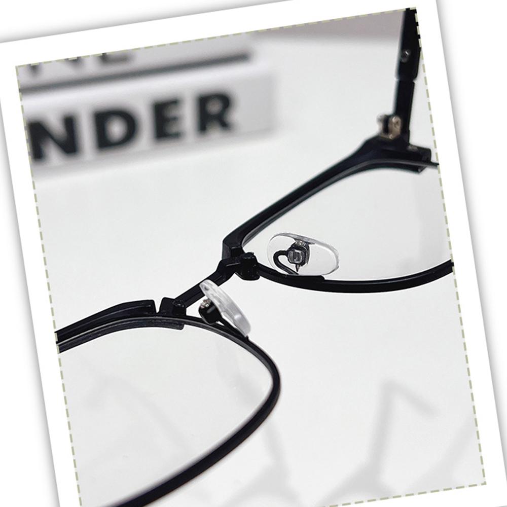 Photochromic Anti Radiation Blue Light Eyeglasses Square Metal Frame Computer Glasses For Women Men Replaceable Lens