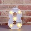 LED Luminous Letter and Number String Lights for Birthday, Proposal, and Event Décor
