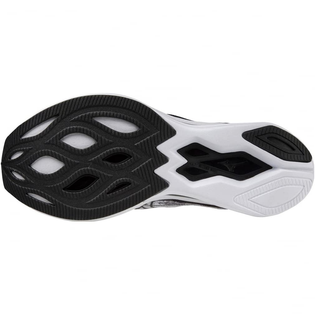 Mizuno Wave Rebellion Sonic Running Shoes, White/Black, Size 23.0 cm, 2E