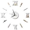 27inch Nordic Wall Clock Dining Restaurant Cafe Decorative Clocks Acrylic Mirror Wall Sticker Silent Quartz Watch Home Decor