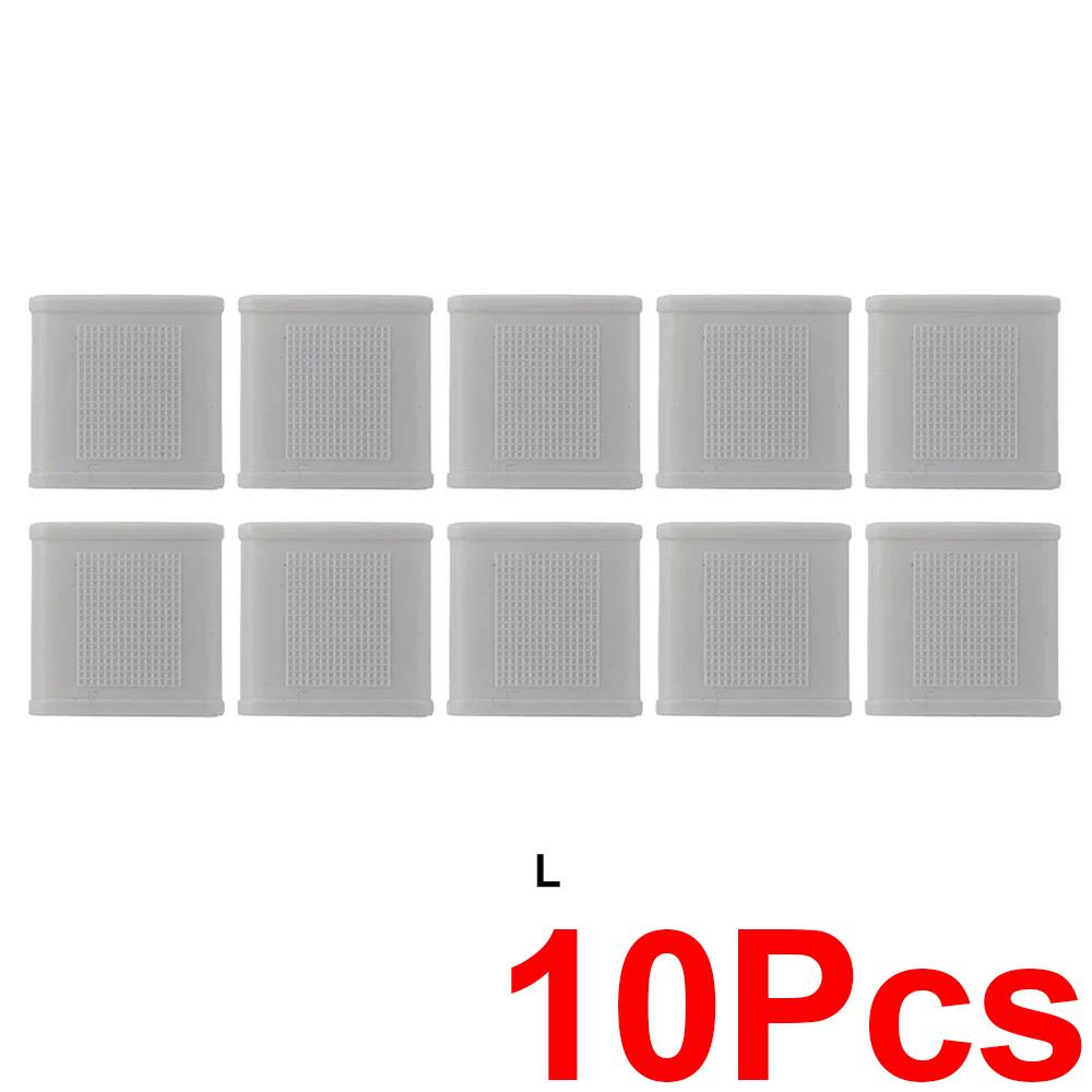 10Pcs Sports Non-Slip Finger Band Silicone Finger Sleeves Hand Protector Tennis Golf Accessory Basketball and Fishing Use 5