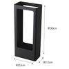 Yamazaki Slim Umbrella Stand Black, Approx. W22xD12xH50cm, Tower Series. Removable drip tray, stable design. 4929, Approx. 22x12x50cm.