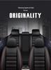 Universal Nappa Leather Car Seat Cushion – Full Coverage for Five-Seaters