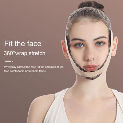 V Line Face Lifting Popruh Ženy Dvojitý podbradní popruh 3D design obličeje Nastavitelný prodyšný Beauty Bandage Péče o pleť Beauty Tool pro ženy Muži