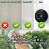 Large Suction Cup Waterproof Bluetooth Speaker LED Light Shower Bathroom Portable Wireless Music Player Convenient Carry