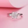 Sterling  Cubic Zirconia Finger Rings for Women Wedding Engagement Party Rings Good Quality Fashion Jewelry