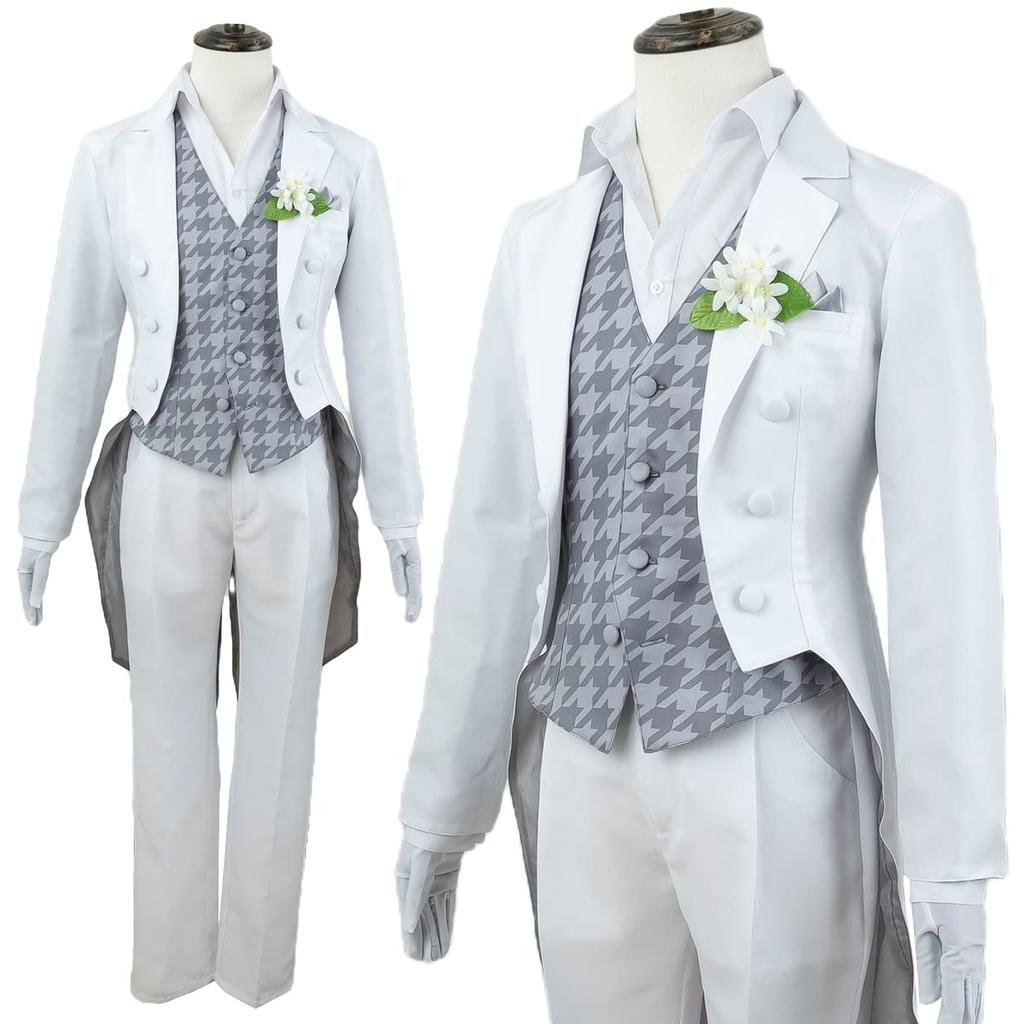 Bulloku Original Art Exhibition Series Seishiro Tuxedo Suit Cosplay Costume Cosplay Halloween Costume Anime Holiday Gift Unisex XL Size [HOLOUN]