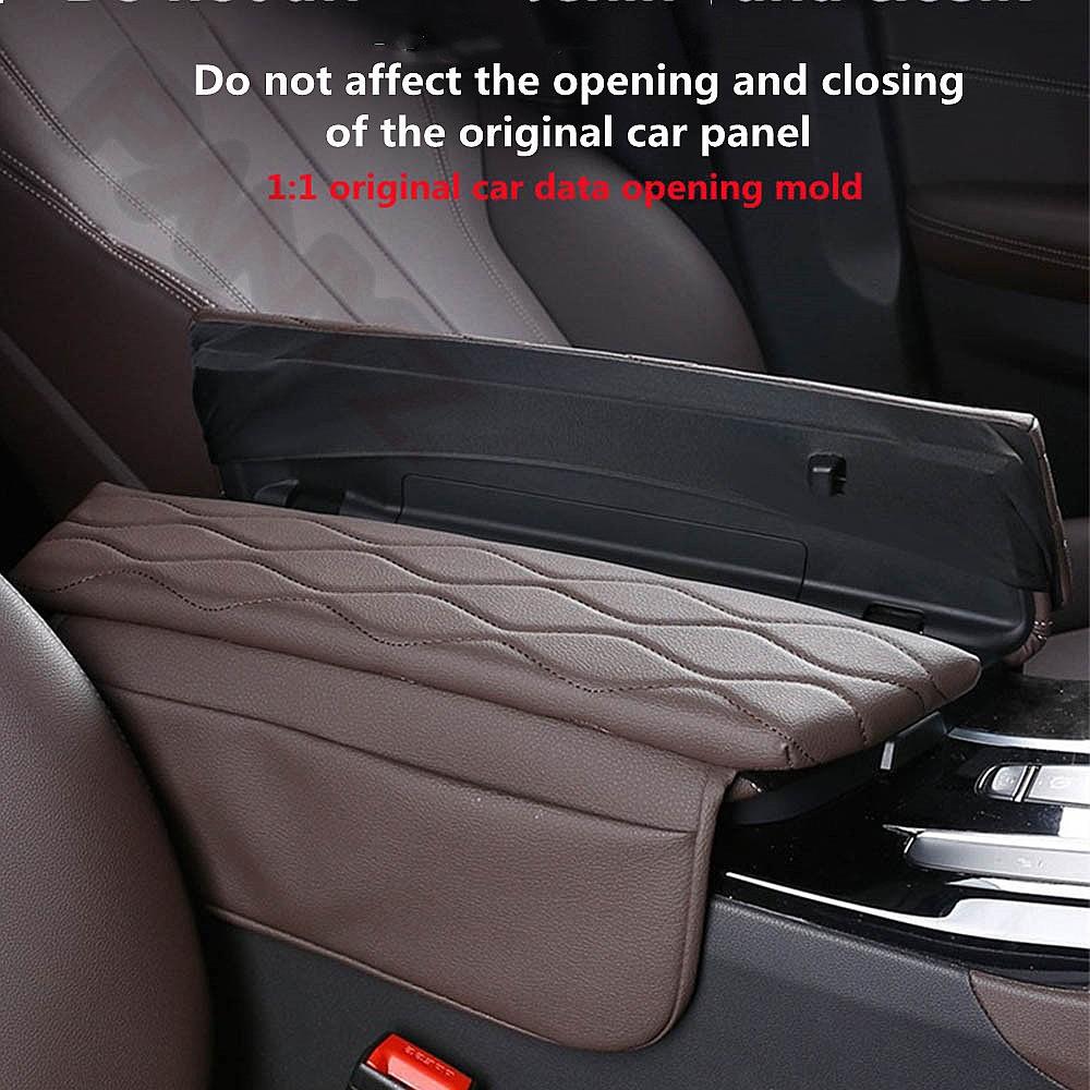 Car Armrest Cover Cushion For Bmw 5 Series G30 G38 6Gt G32 - Leather Center Console Cover Mat Armrest Storage Box Pad