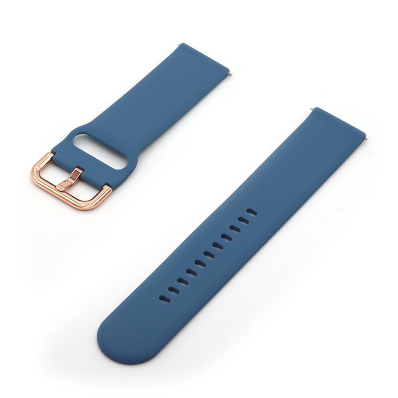 20mm 22mm Silicone Strap for Samsung Galaxy Watch 4/3/Huawei Watch 3/GT2/Amazfit Bip Bracelet Strap for Active 2 42mm 40mm Band