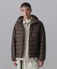 [City Leisure] Hooded Light Down Jacket [Brown]