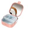 Jewelry Organizer Display Travel Jewelry Case Boxes Portable Jewelry Box Container PU Leather Storage Joyeros Organizador