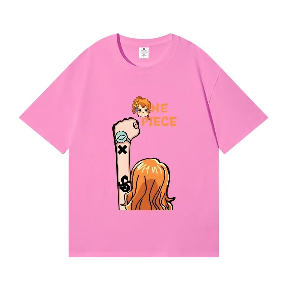 ONE PIECE Tony Tony Chopper 2026 Summer New Harajuku Anime Printed Short Sleeve Men's Women Vintage Top Hip Hop Streetwear Oversized Tshirt