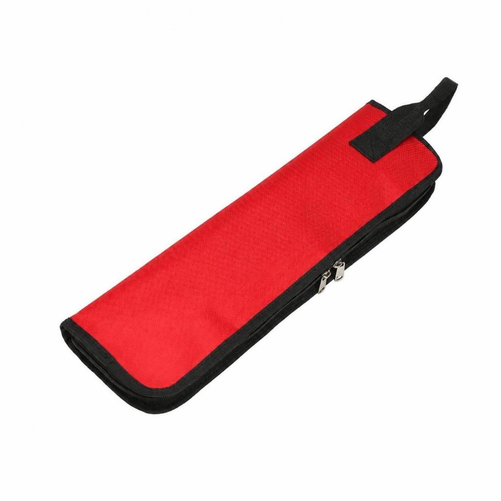 Drumstick Bag with Zipper Portable Case Sturdy for Gigs, Travel, Percussionists
