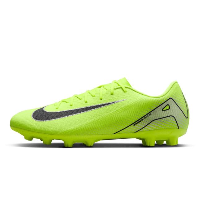 Nike Mercurial Vapor 16 Academy Hard Ground Soccer Size FQ8431 Size Men's Low-Cut Cleats, Volt/Black, (Japan, 27.5 cm)