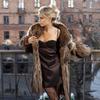 European and American ins pure desire temperament high sense satin low cut lace lace sexy babes high waist suspender dress