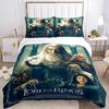 Lord Rings Two Towers Print 3Pcs Bedding Setduvet Cover With 2 Bedropillowcase Home Birthday Gift