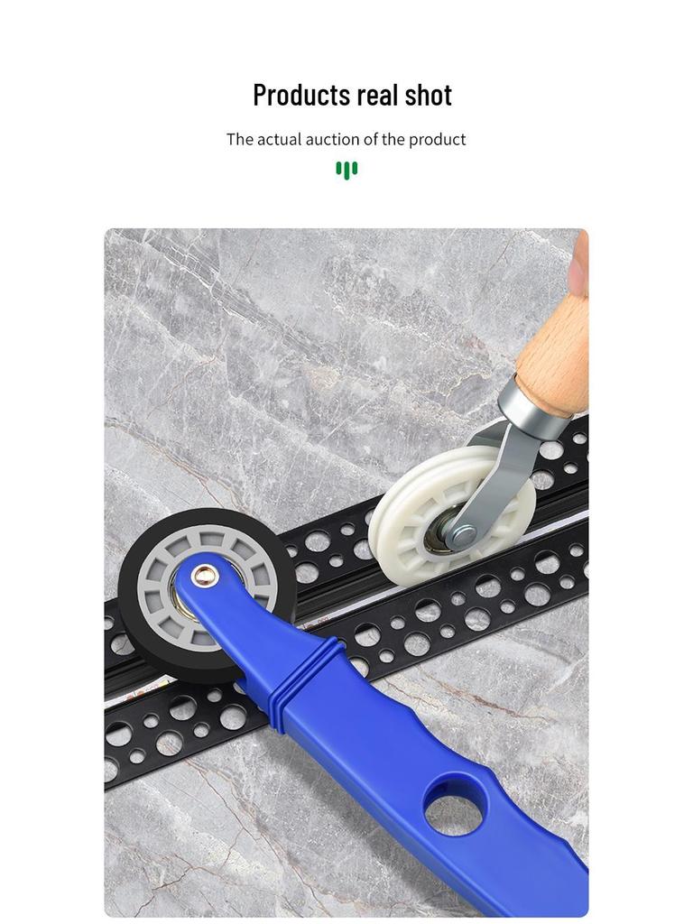 Low-Voltage Light Strip Solid Wood Pressure Roller - Universal Installation Tool