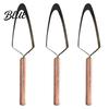 Fruit Cutter Tool Watermelon Stainless Steel Slicer with Ergonomic Handle Simple Easy Push-Pull Design Melon Cutting Push Pull