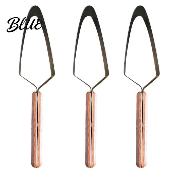 Fruit Cutter Tool Watermelon Stainless Steel Slicer with Ergonomic Handle Simple Easy Push-Pull Design Melon Cutting Push Pull
