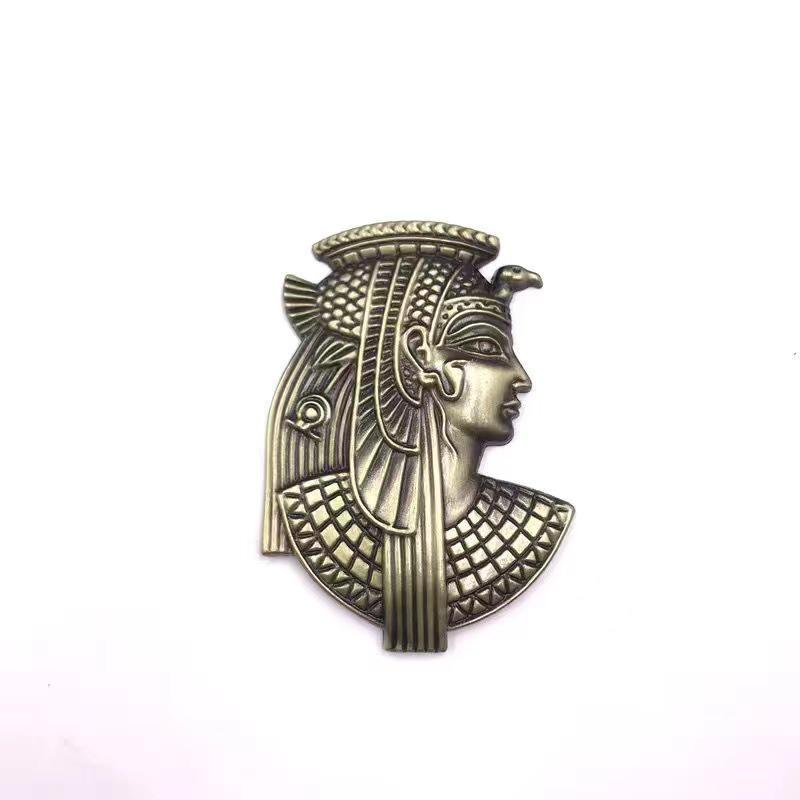 Hand-Painted Egypt Pyramids & Sphinx Resin Fridge Magnet - Tourist Souvenir. Free Shipping!