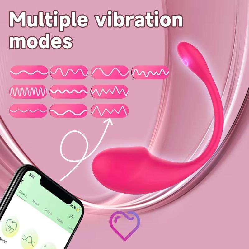 Wireless Bluetooth G Spot Vibrator for Women Dildo APP Remote Control Wear Clit Vibrating Egg Female Panties Sex Toys for Couple